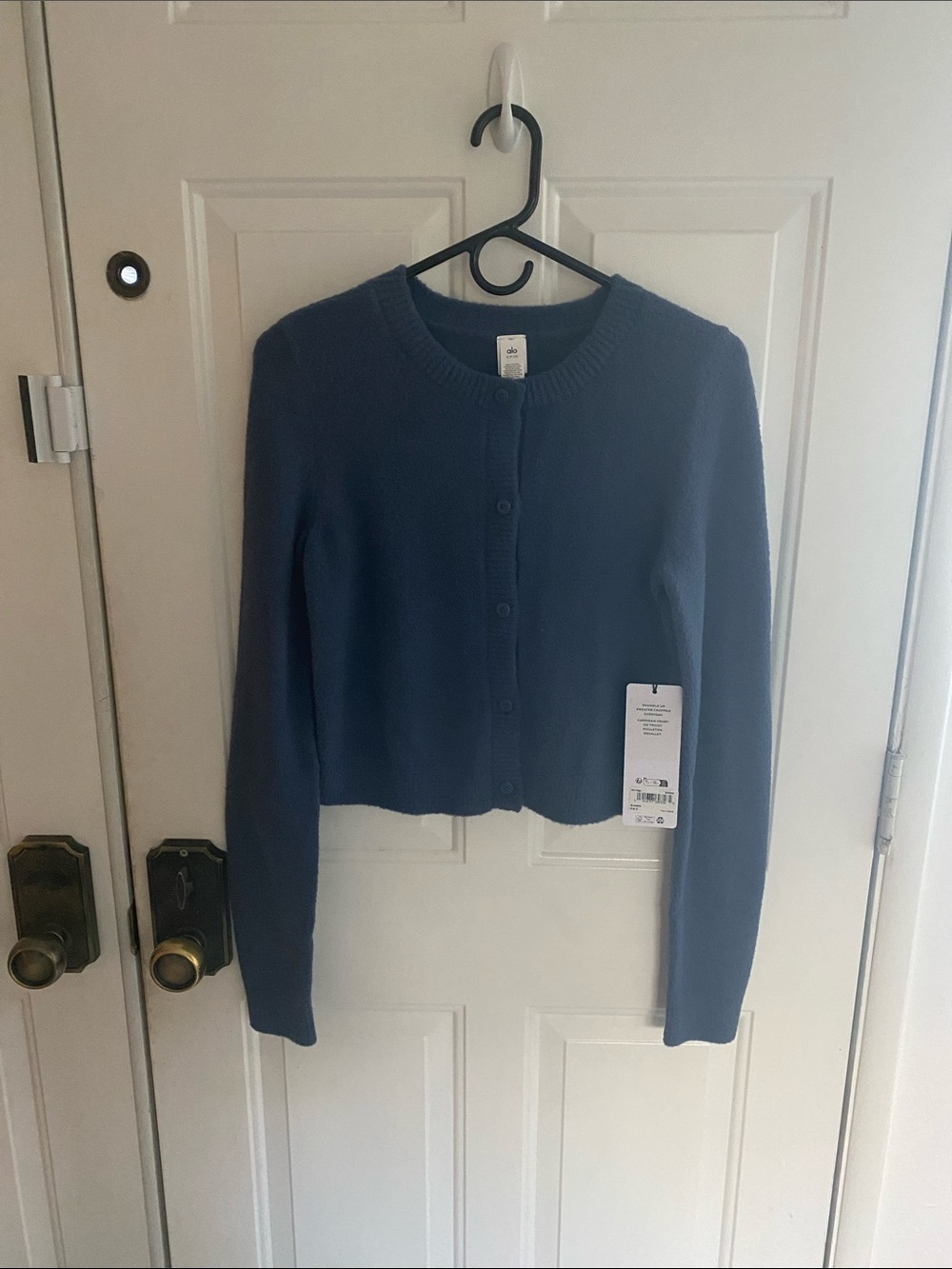 Alo, Snuggle Up Sweater Cropped Cardigan